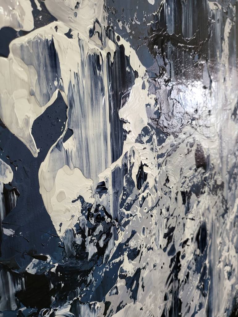 Original Abstract Expressionism Abstract Painting by Alex Senchenko