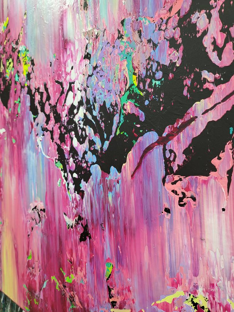 Original Abstract Expressionism Abstract Painting by Alex Senchenko