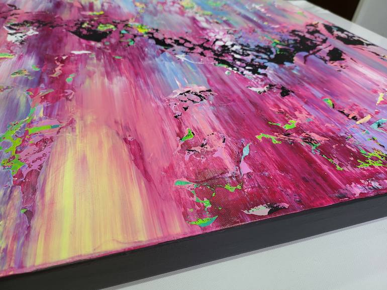 Original Abstract Expressionism Abstract Painting by Alex Senchenko