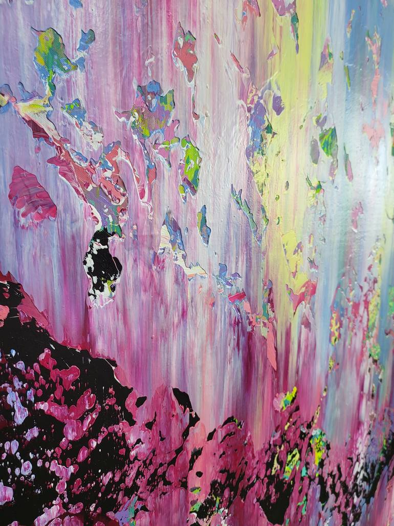 Original Abstract Expressionism Abstract Painting by Alex Senchenko