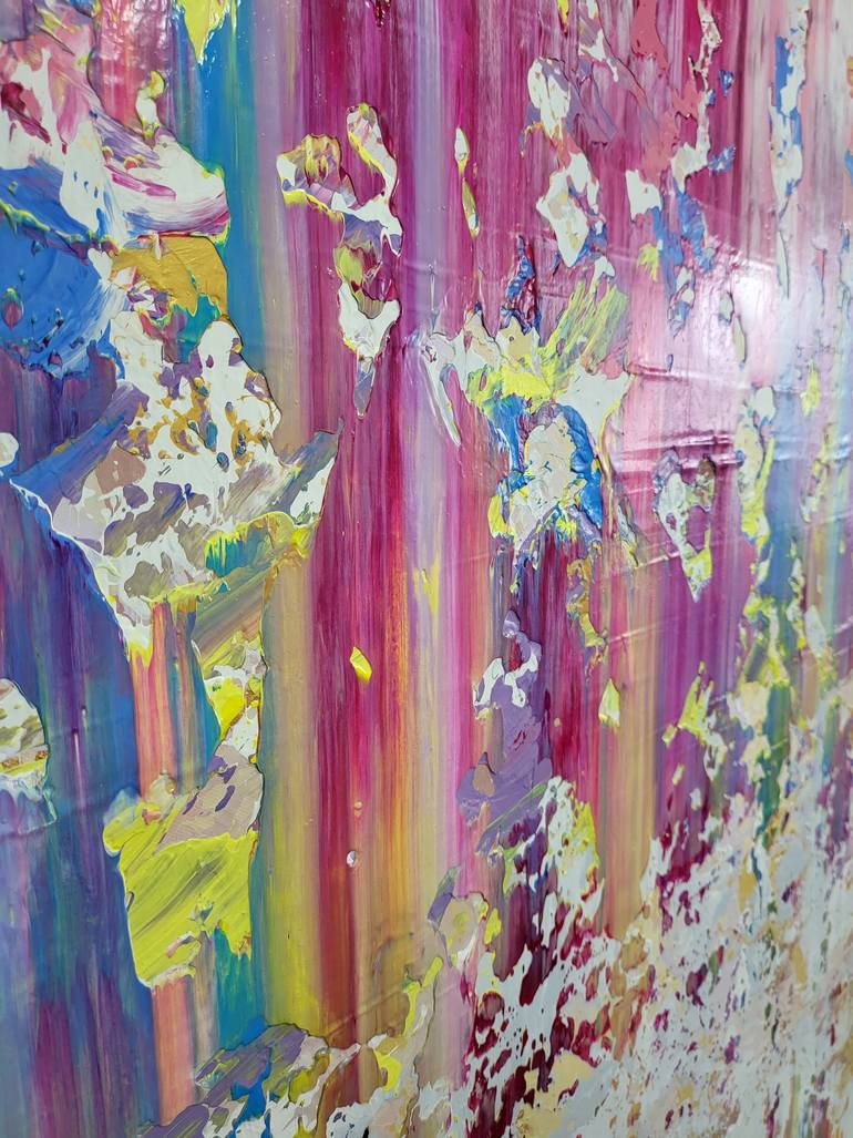 Original Abstract Expressionism Abstract Painting by Alex Senchenko