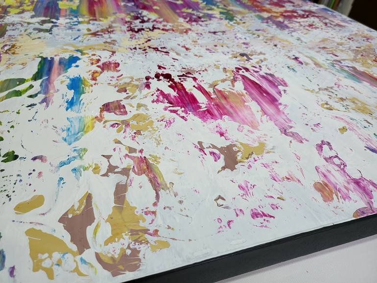 Original Abstract Expressionism Abstract Painting by Alex Senchenko