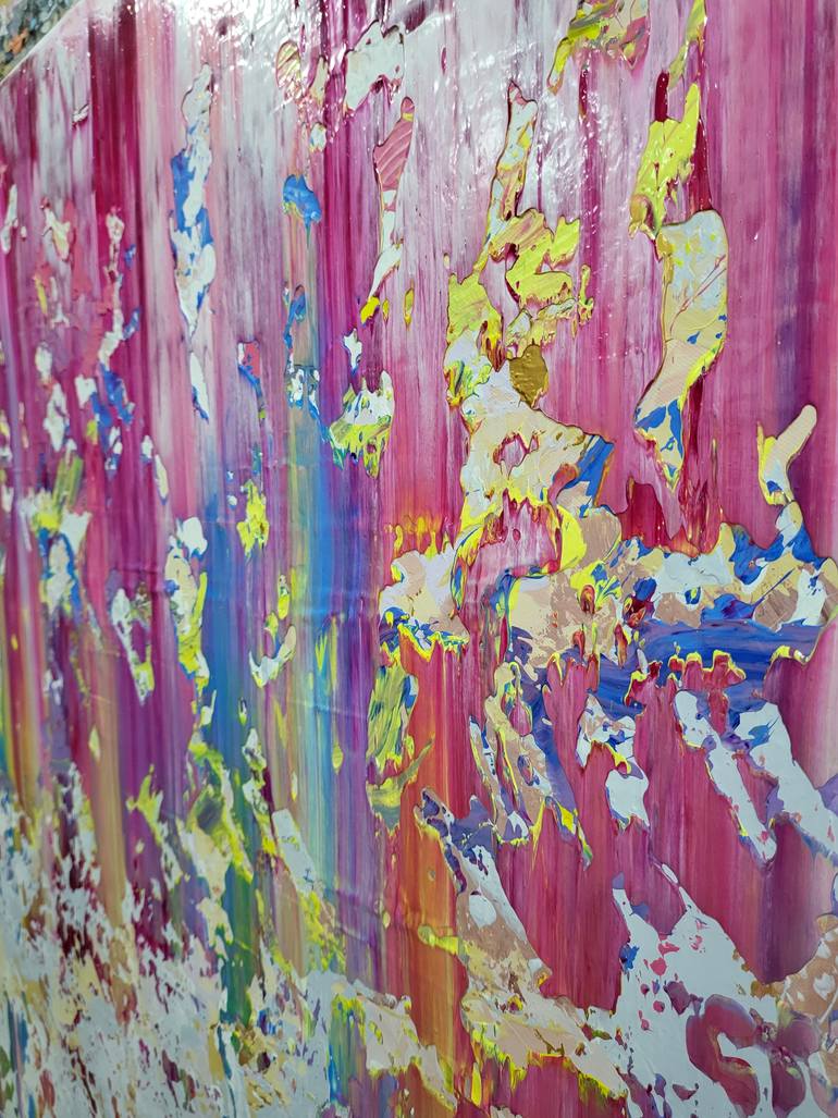 Original Abstract Expressionism Abstract Painting by Alex Senchenko