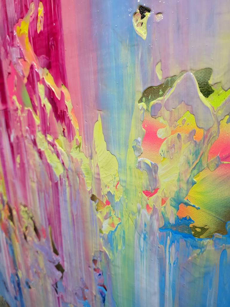 Original Abstract Expressionism Abstract Painting by Alex Senchenko