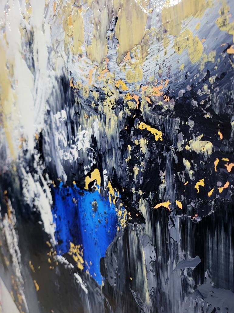 Original Abstract Expressionism Abstract Painting by Alex Senchenko