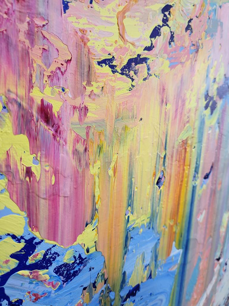 Original Abstract Expressionism Abstract Painting by Alex Senchenko