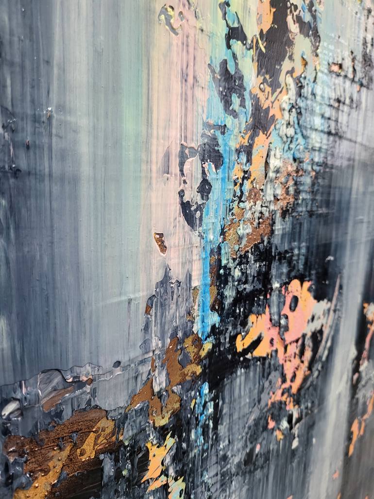 Original Abstract Expressionism Abstract Painting by Alex Senchenko