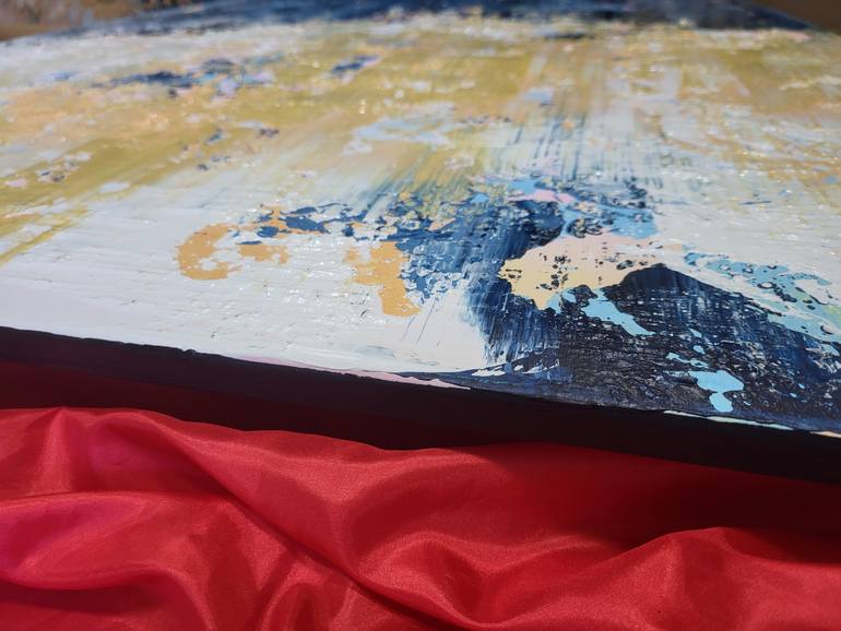 Original Abstract Expressionism Abstract Painting by Alex Senchenko