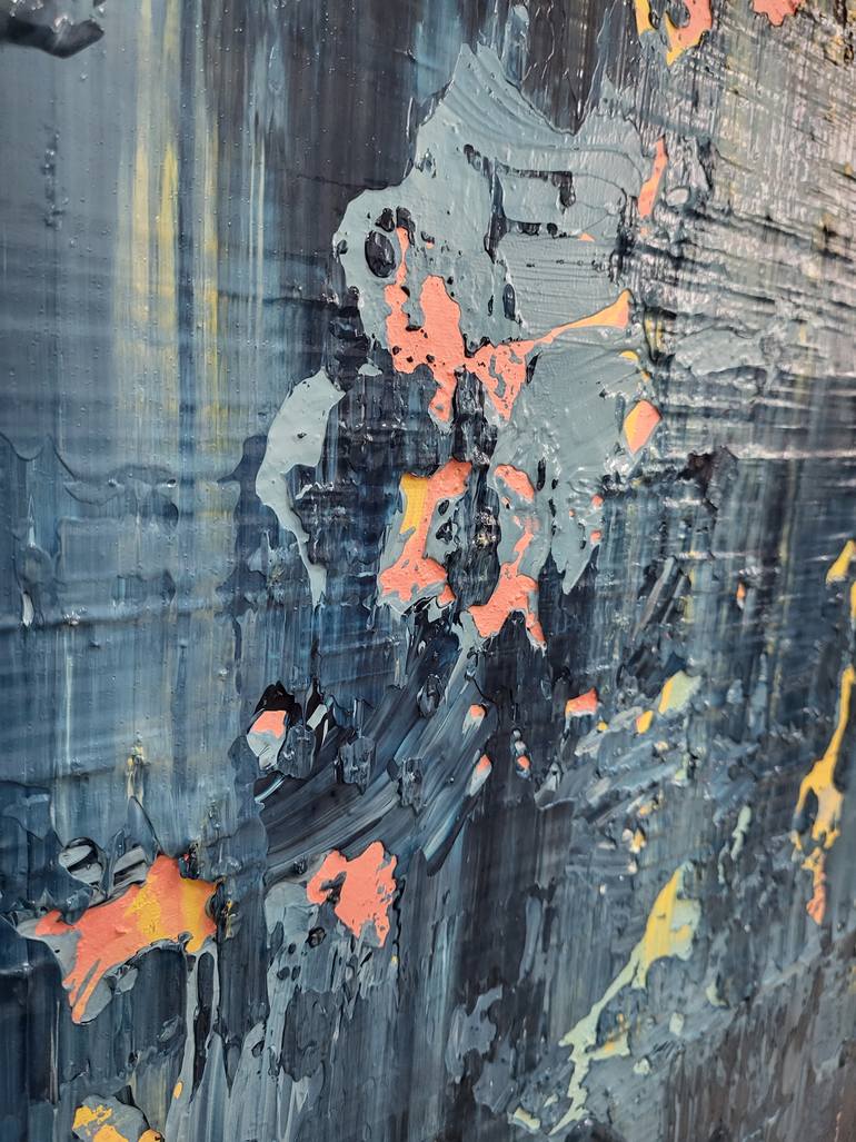 Original Abstract Expressionism Abstract Painting by Alex Senchenko
