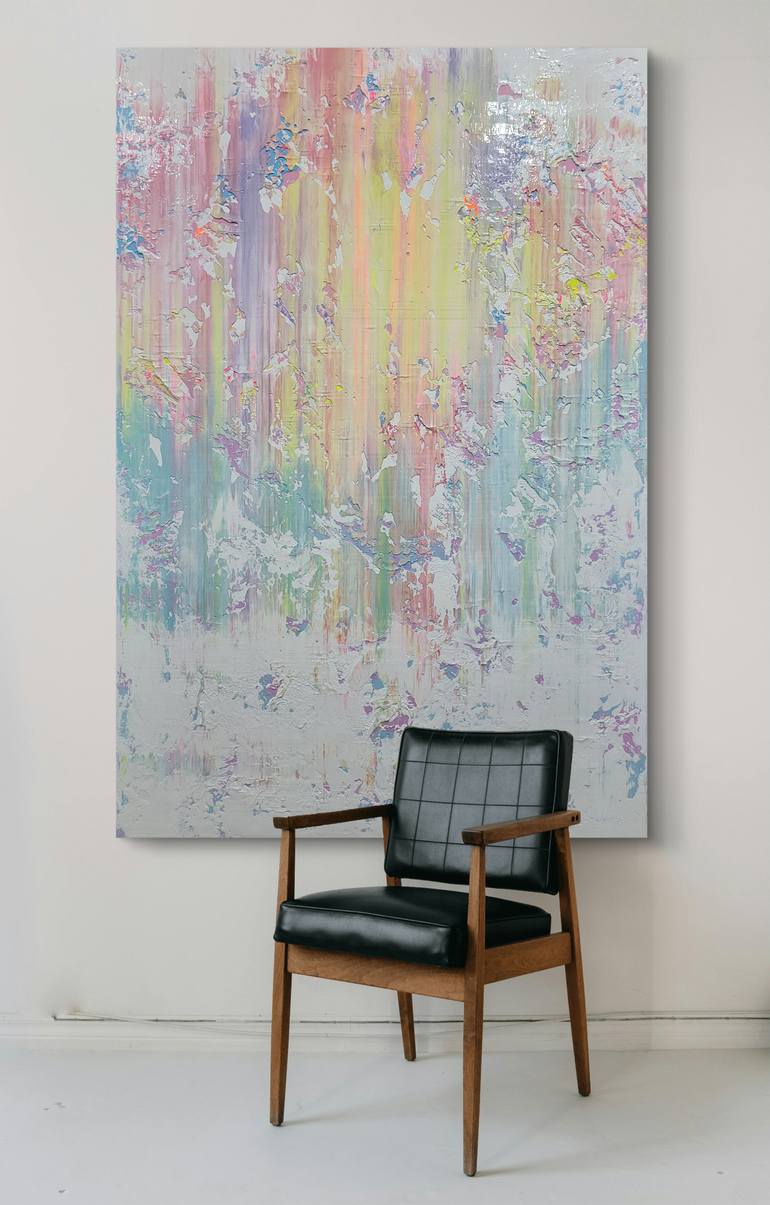 Original Abstract Expressionism Abstract Painting by Alex Senchenko