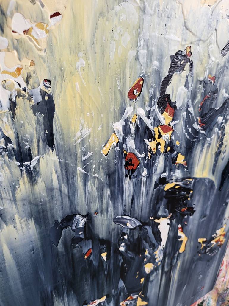 Original Abstract Expressionism Abstract Painting by Alex Senchenko