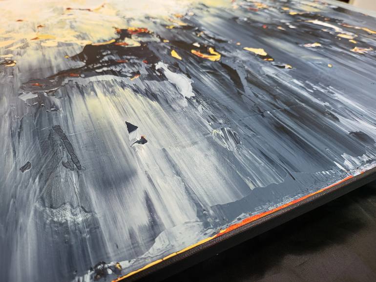Original Abstract Expressionism Abstract Painting by Alex Senchenko