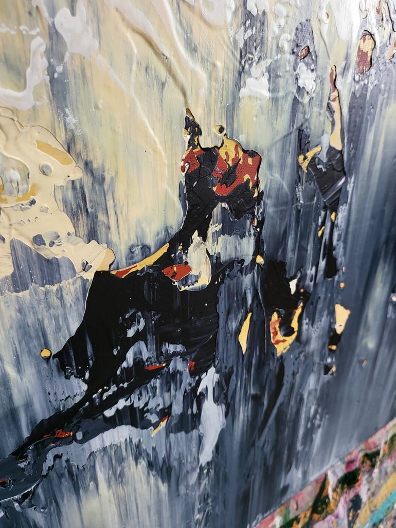 Original Abstract Expressionism Abstract Painting by Alex Senchenko