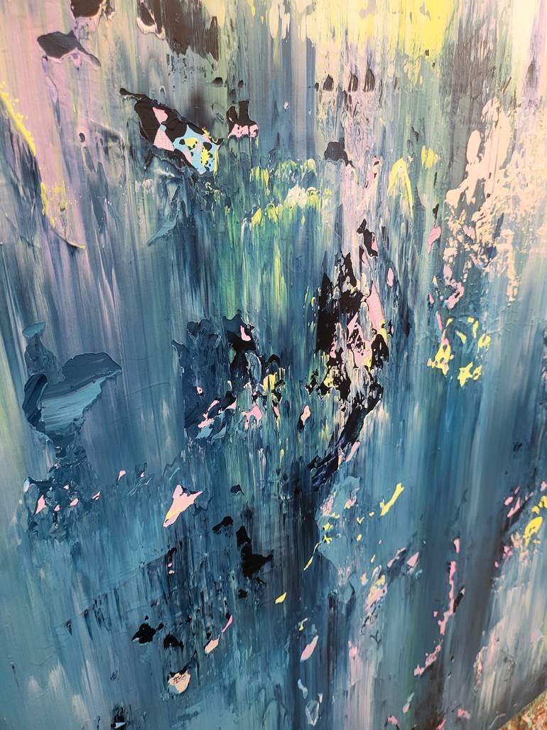 Original Abstract Expressionism Abstract Painting by Alex Senchenko