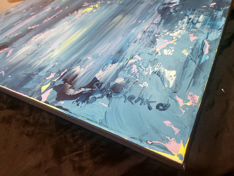 Original Abstract Expressionism Abstract Painting by Alex Senchenko