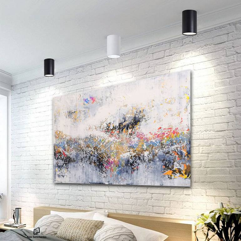 Original Abstract Painting by Alex Senchenko