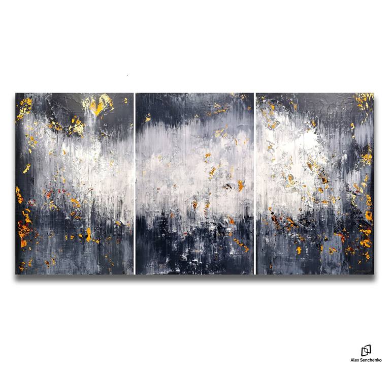 Original Abstract Painting by Alex Senchenko