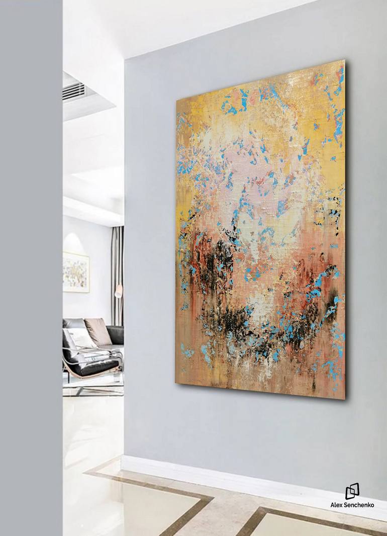 Original Abstract Painting by Alex Senchenko