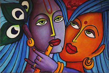 Print of Abstract Expressionism Religious Paintings by Artist Thanthri