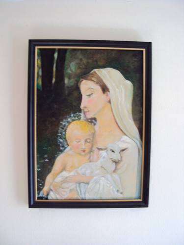 Print of Fine Art Religion Paintings by Marina Mos