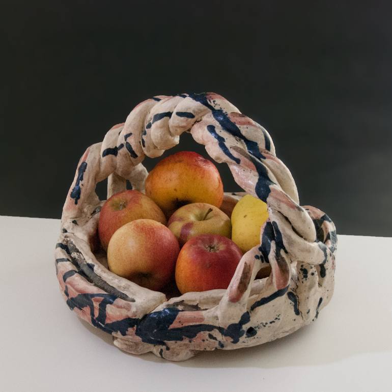 Original Abstract Expressionism Food Sculpture by Sarah Core