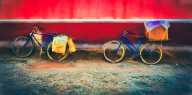Print of Expressionism Bicycle Photography by Paul J Bucknall