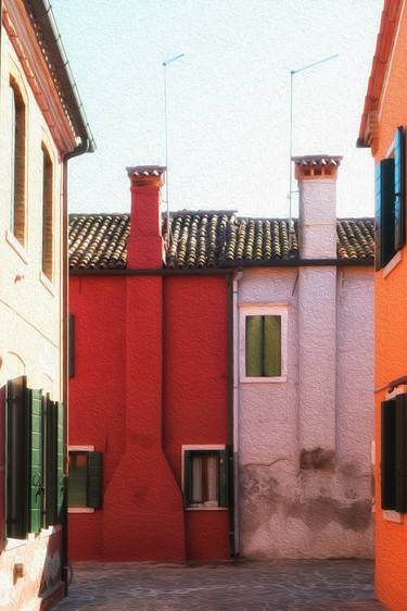 Colourful houses Burano (Limited Edition of 50) thumb