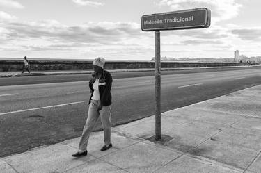 Walking The Malecon Havana (Limited Edition 1/10 Acrylic Print ) Cuba Through My Eyes-Collection thumb