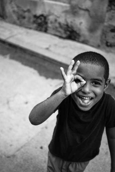 Happy Cuban Boy (Limited Edition 1/10 Acrylic Print ) Cuba Through My Eyes-Collection thumb