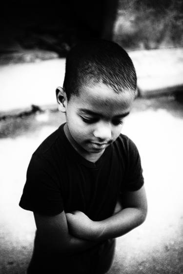 Sad Boy (Limited Edition 1/10 Acrylic Print ) Cuba Through My Eyes-Collection thumb