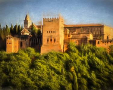 The Alhambra Palace At Granada (Limited Edition 3/15) thumb