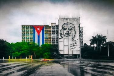 Revolution Square Havana On A Wet Day thumb