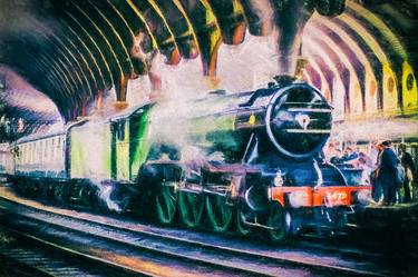 Print of Train Photography by Paul J Bucknall