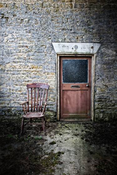 Door And Old Wooden Chair #1 thumb