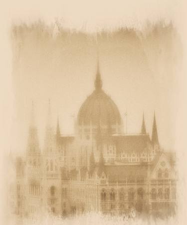 Budapest Parliament Building Through Mist - Limited Edition 1 of 9 thumb