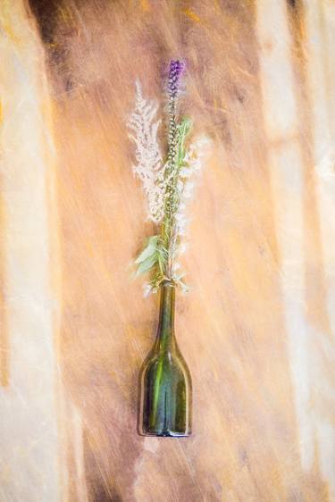 Flowers In Green Bottle - Limited Edition of 15 thumb