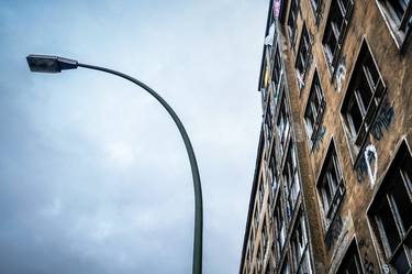 Lamppost and Abandoned Building thumb