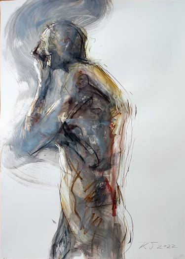 Print of Figurative Men Drawings by Goran Knezevic