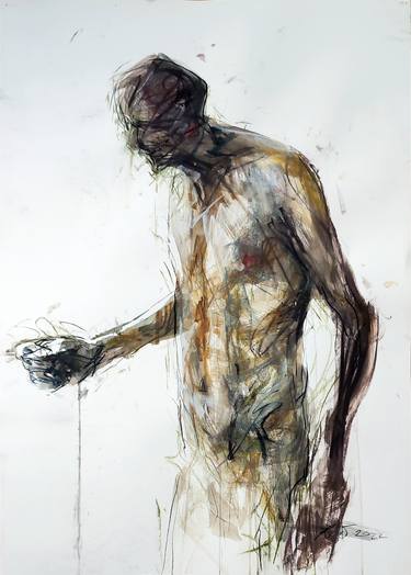 Original Figurative Men Drawings by Goran Knezevic