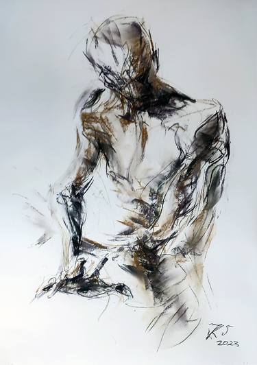 Print of Figurative Men Drawings by Goran Knezevic