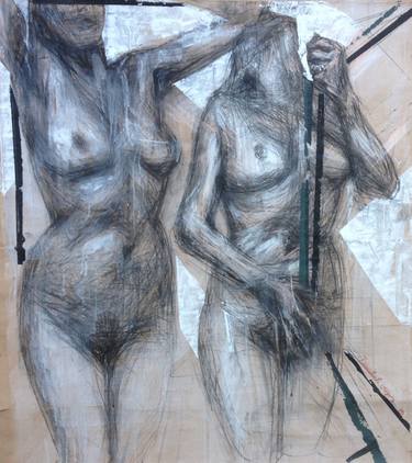 Original Figurative Women Drawings by Goran Knezevic