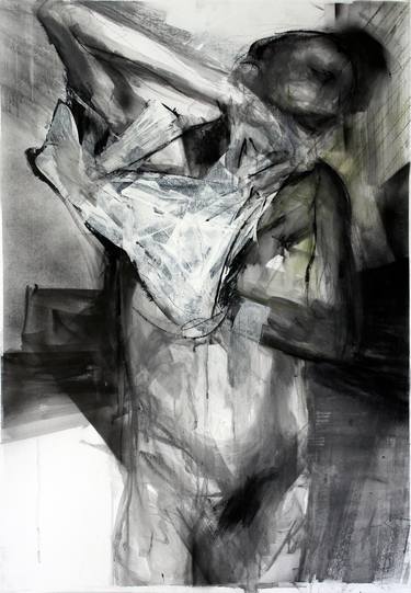 Original Figurative Nude Drawings by Goran Knezevic