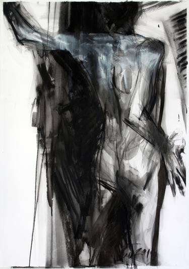 Print of Fine Art Nude Drawings by Goran Knezevic