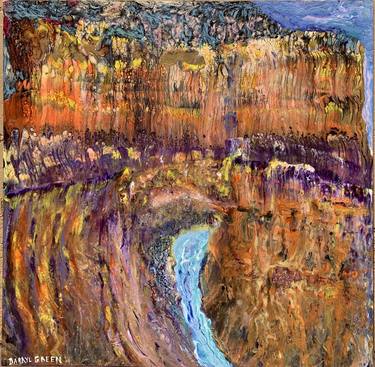 Print of Abstract Expressionism Landscape Paintings by Darryl Green