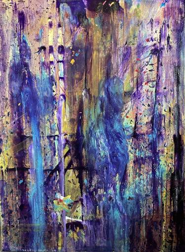 Original Abstract Expressionism Abstract Paintings by Darryl Green