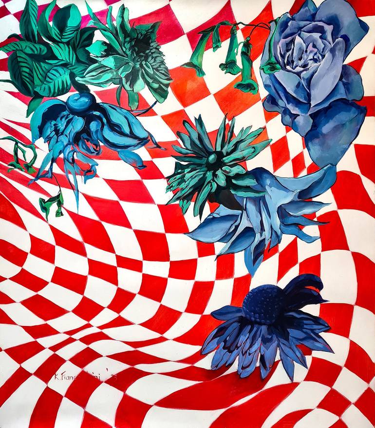 Original Abstract Paintings by Karolina Franceschini