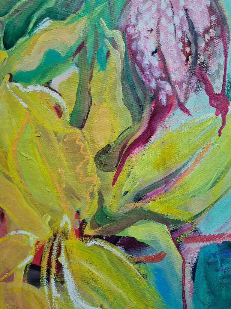 Original Contemporary Abstract Painting by Karolina Franceschini