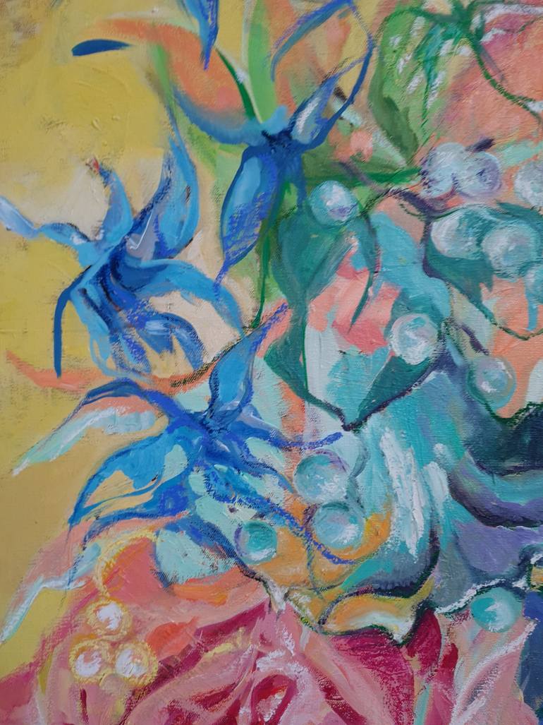 Original Contemporary Abstract Painting by Karolina Franceschini
