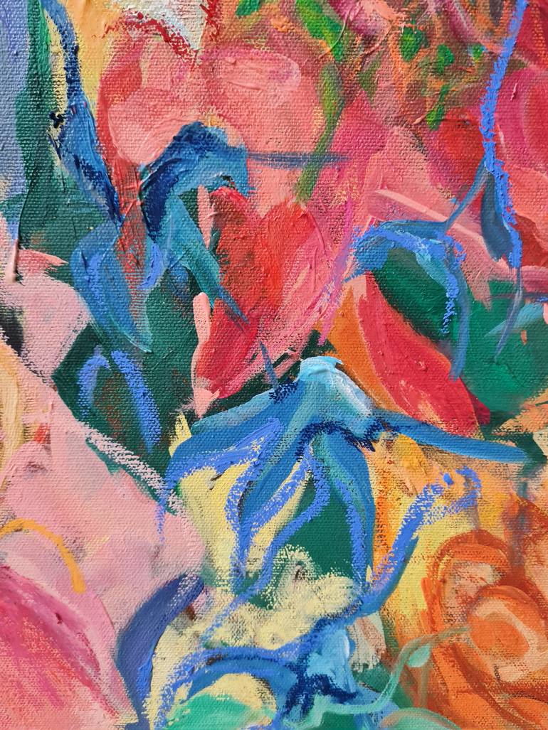 Original Contemporary Abstract Painting by Karolina Franceschini
