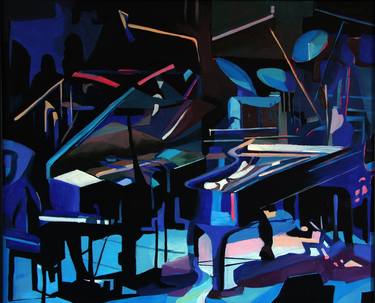 Print of Music Paintings by Karolina Franceschini